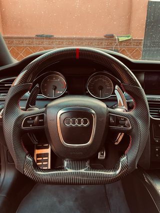 Volante Fibra Carbono Audi