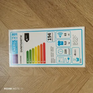 Secadora Samsung DV90T5240TW Bomba Calor