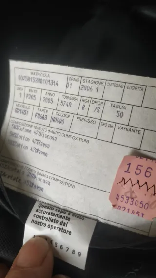 Americana Dolce & Gabbana Negra Talla M