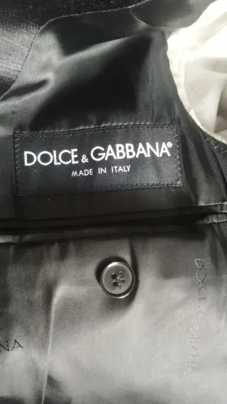 Americana Dolce & Gabbana Negra Talla M