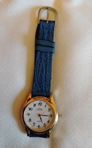 Reloj ALTEX dorado y azul