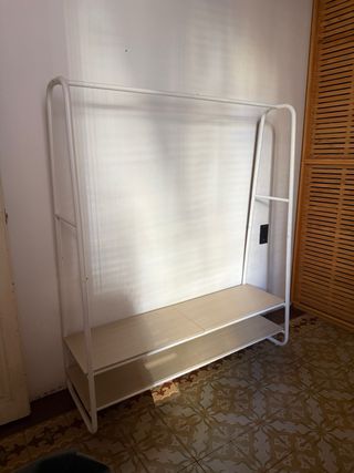 Burra/Perchero Metal y Madera