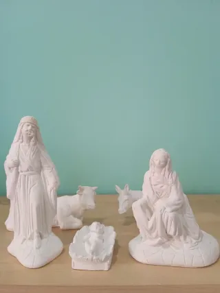 Belén de escayola 20 cm