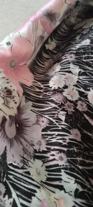 Pañuelo de cuello estampado floral