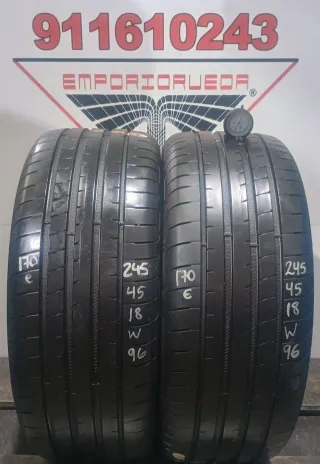 245 45 18 W GOODYEAR RUEDA AL 90% VIDA UTIL