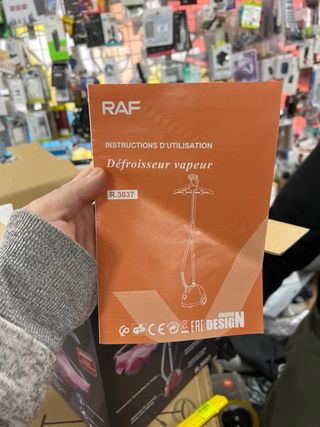 Plancha de vapor vertical RAF