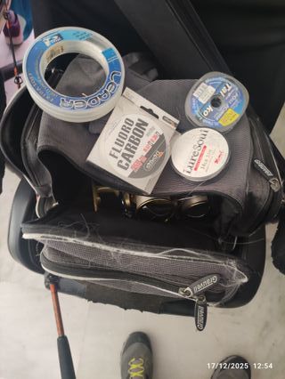 Equipo de pesca barco