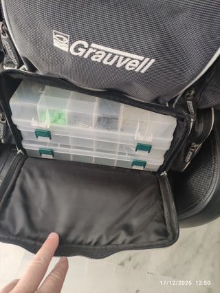 Equipo de pesca barco