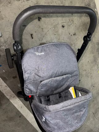 Silla de paseo completa gris