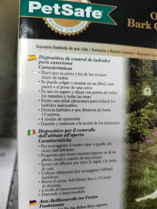 Control Antiladridos Perros PetSafe