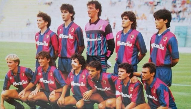 Incredibile maglia vintage Bologna 1990