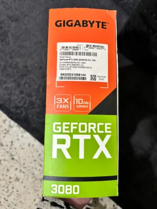 Scheda grafica Gigabyte RTX 3080 OC