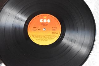 Vinilo Bob Dylan Desire 1976 con encarte