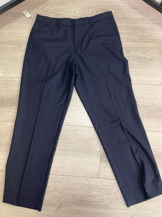Pantalón de Vestir Elástico Corte Clásico 34W/30L