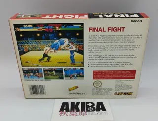 Super Nintendo Final Fight PAL