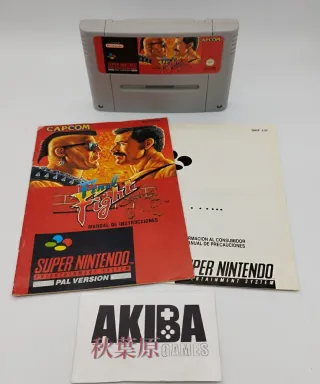 Super Nintendo Final Fight PAL