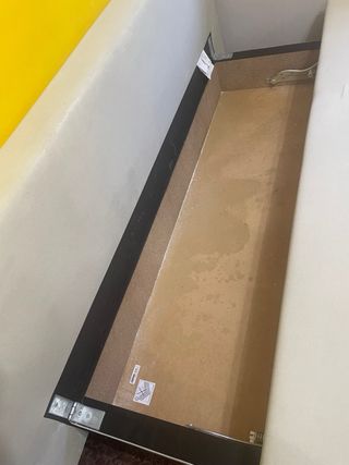 Sofá cama beige con arcón VENTA URGENTE