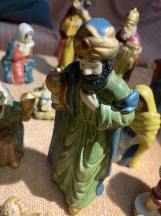 Belén Navideño Figuras Cerámica