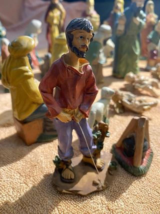 Belén Navideño Figuras Cerámica