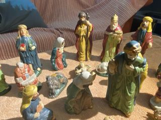 Belén Navideño Figuras Cerámica