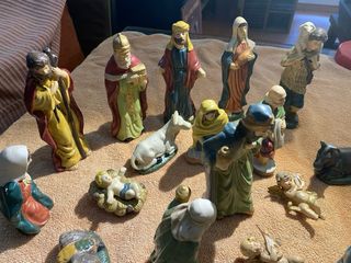 Belén Navideño Figuras Cerámica