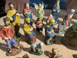 Belén Navideño Figuras Cerámica
