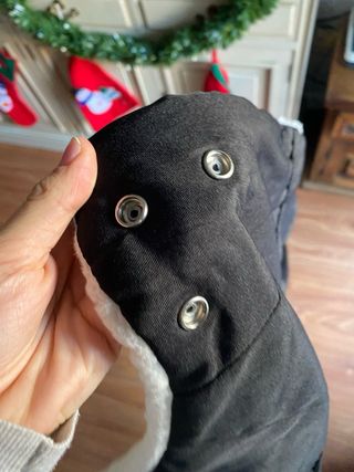 Manoplas para carrito de bebé forradas