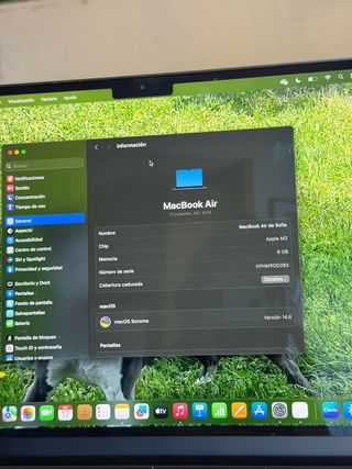 MacBook Air 13 M3 2024 Plata