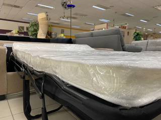 ENVIO GRATIS!! Sofá Cama Italiano Beige/Gris Tela