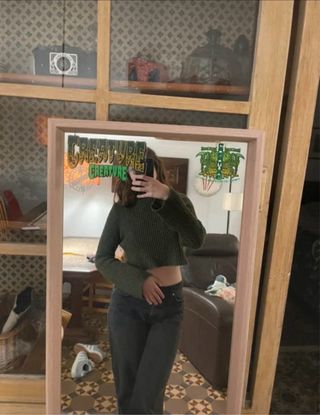 Jersey verde de punto