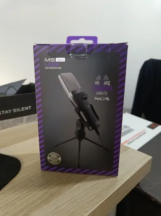Micrófono USB NGS MS120 Negro