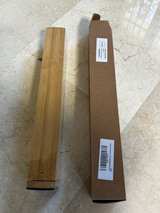 Separador de cajones de bambú