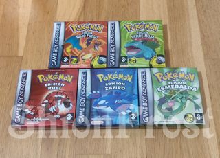 Caja METALIZADA Pokémon Edición Rojo Fuego