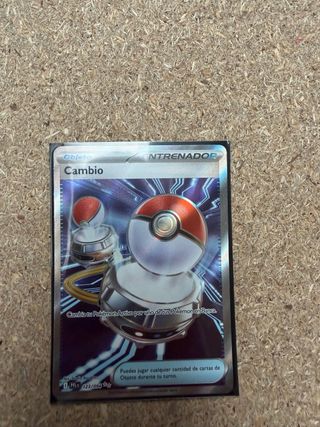 Carta Pokémon Entrenador Cambio 123/094