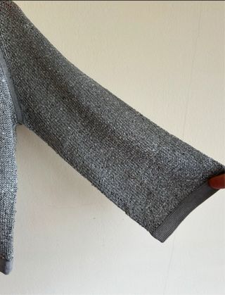 Torera Tintoretto plateada con brillos