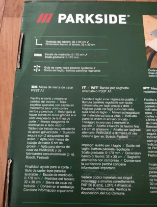 Mesa para sierra de calar Universal