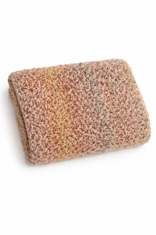 Cuello crochet hecho a mano