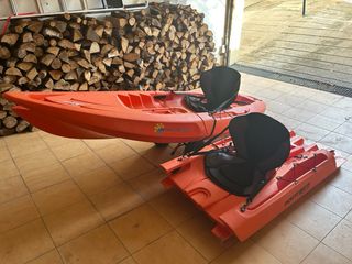 Kayak desmontable 1-2 plazas