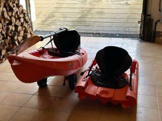 Kayak desmontable 1-2 plazas