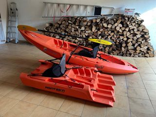 Kayak desmontable 1-2 plazas