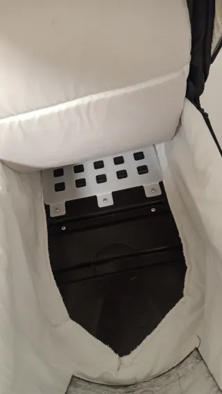 Carrito de bebé marrón