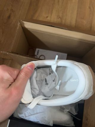 Zapatillas Michael Kors Blancas y Beige