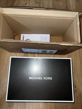 Zapatillas Michael Kors Blancas y Beige