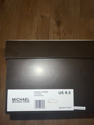 Zapatillas Michael Kors Blancas y Beige