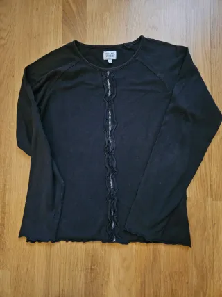 Camiseta Armani Junior Talla S Negra