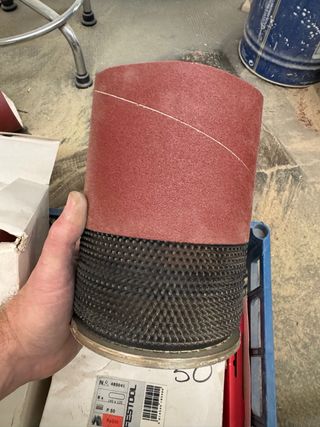 Rodillo lijador Festo