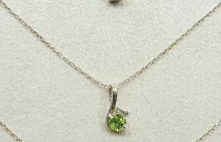 Colgante Peridoto Plata