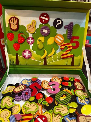 Pack 3 Juegos Magnéticos: Letras, Números y formas