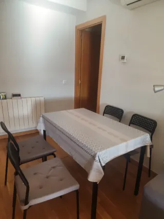 Mesa comedor negra IKEA Sandsberg + 4 sillas