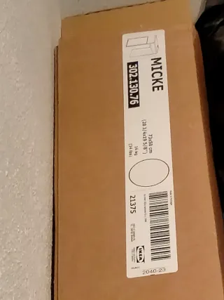 Escritorio MICKE IKEA Blanco